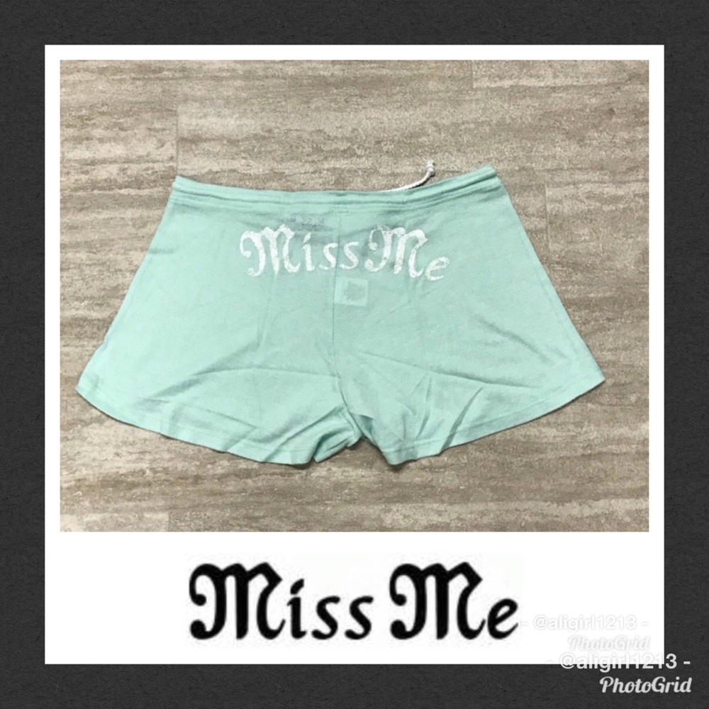 🆑 Miss Me Drawstring Shorts - Picture 1 of 1